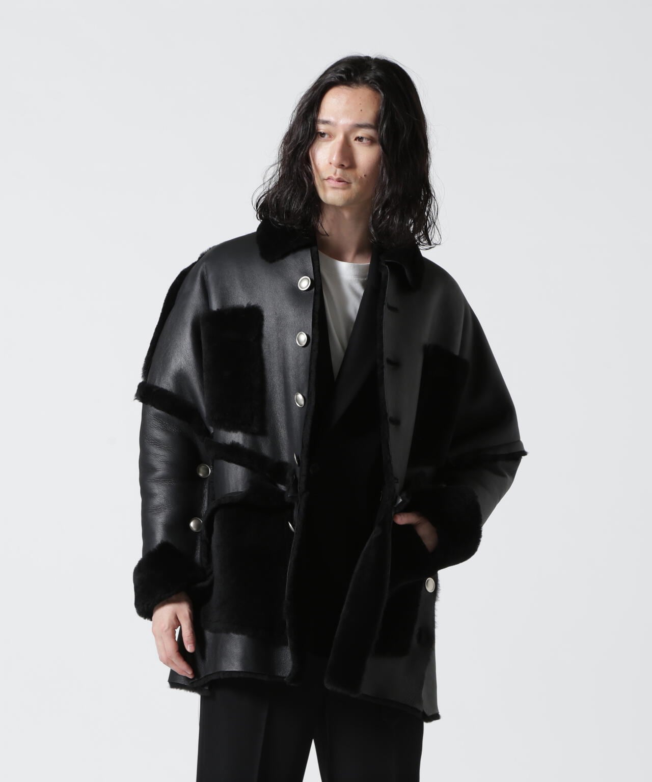 sulvam/サルバム/REAL MOUNTON JACKET