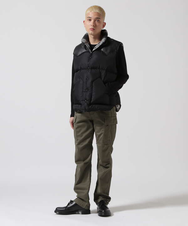 Blackmeans/ブラックミーンズ/RMFC DOWN VEST W/EMB'O