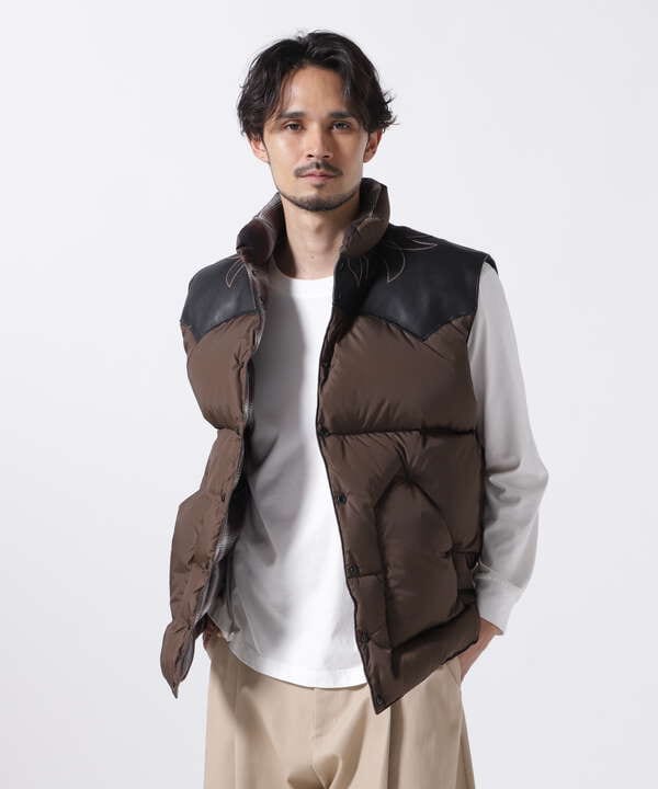 Blackmeans/ブラックミーンズ/RMFC DOWN VEST W/EMB'O