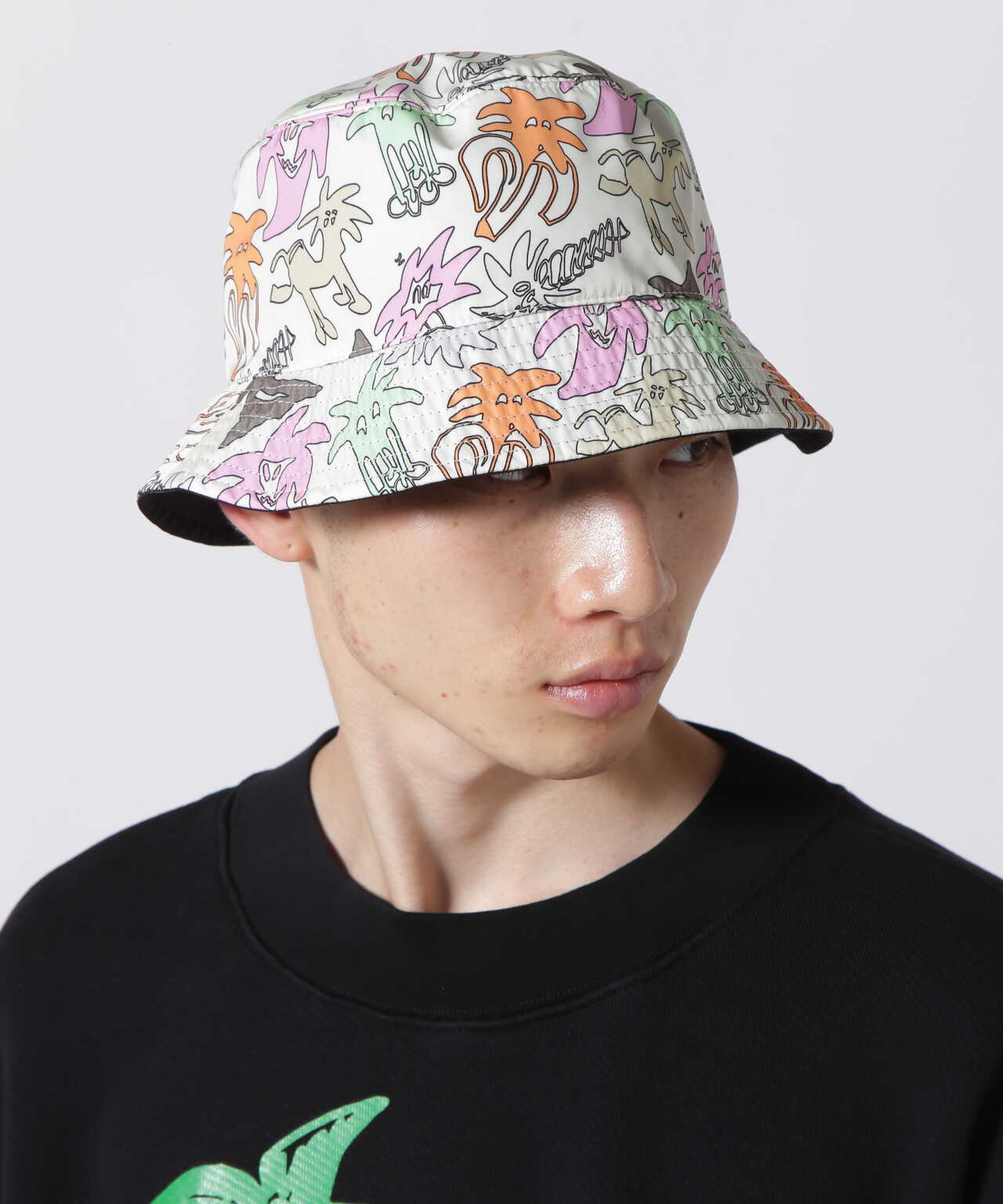 PalmAngels/パームエンジェルス/SKETCHY REVERSIBLE BUCKET HAT