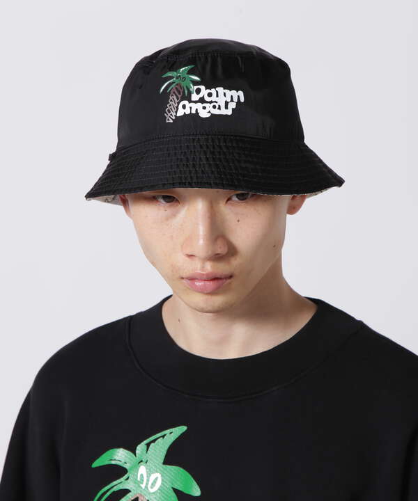 PalmAngels/パームエンジェルス/SKETCHY REVERSIBLE BUCKET HAT/リバーシブルバケットハット