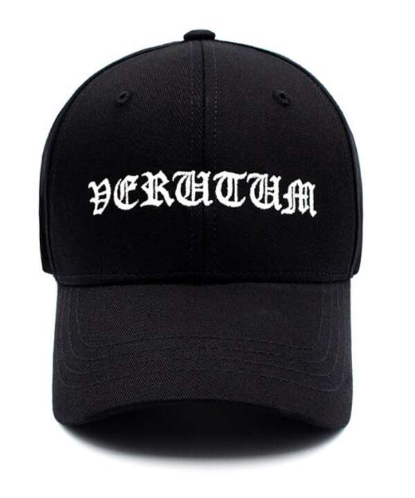 VERUTUM/ヴェルタム/Old English "VERUTUM" Cap