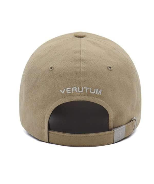 VERUTUM/ヴェルタム/Leather Applique Cap