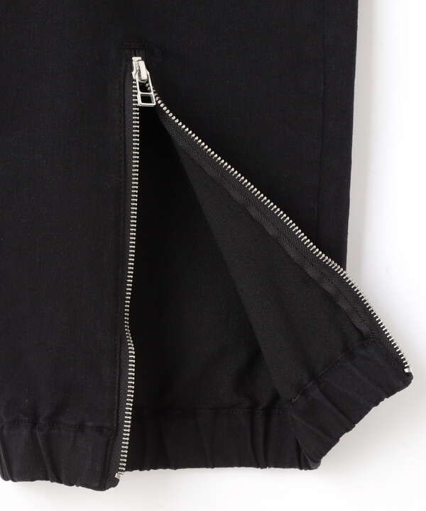 DankeSchon/ダンケシェーン/TC BLK FRONTZIP PANTS/TCブラックフロントジップパンツ