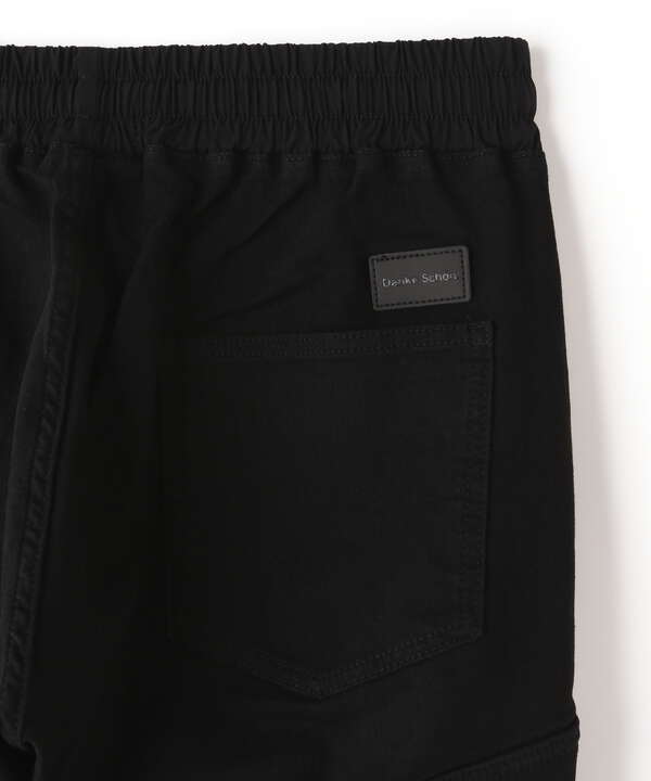 DankeSchon/ダンケシェーン/PREMIUM TC BLACK ZIP CARGO PANTS/ジップカーゴパンツ