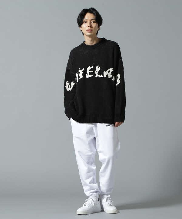 【WEB&DEPOT限定】WHITELAND/ホワイトランド/LOGO SWT PT/ロゴスウェット