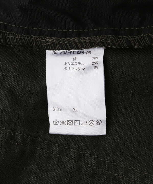 【WEB&DEPOT限定】DankeSchon/ST TWILL OUTZIP PANTS