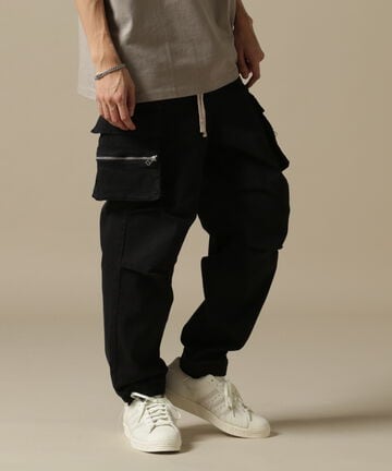 【WEB&DEPOT限定】DankeSchon/ST TWILL ZIPPOCKET PANTS