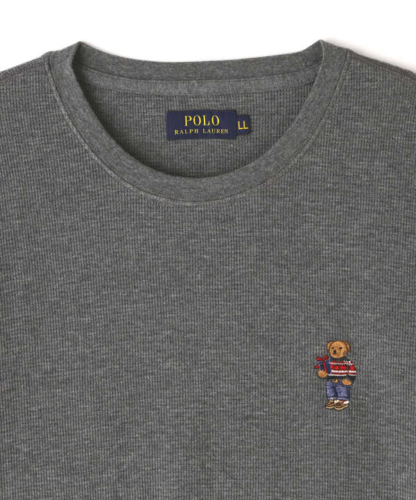 POLO RALPH LAUREN/ポロラルフローレン/Holiday Bear Waffle L/S C/Neck/クルーネックシャツ