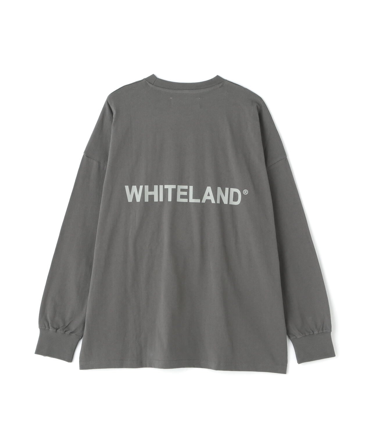 【WEB&DEPOT限定】WHITELAND/ホワイトランド/LOGO LST/ロゴロングスリーブT