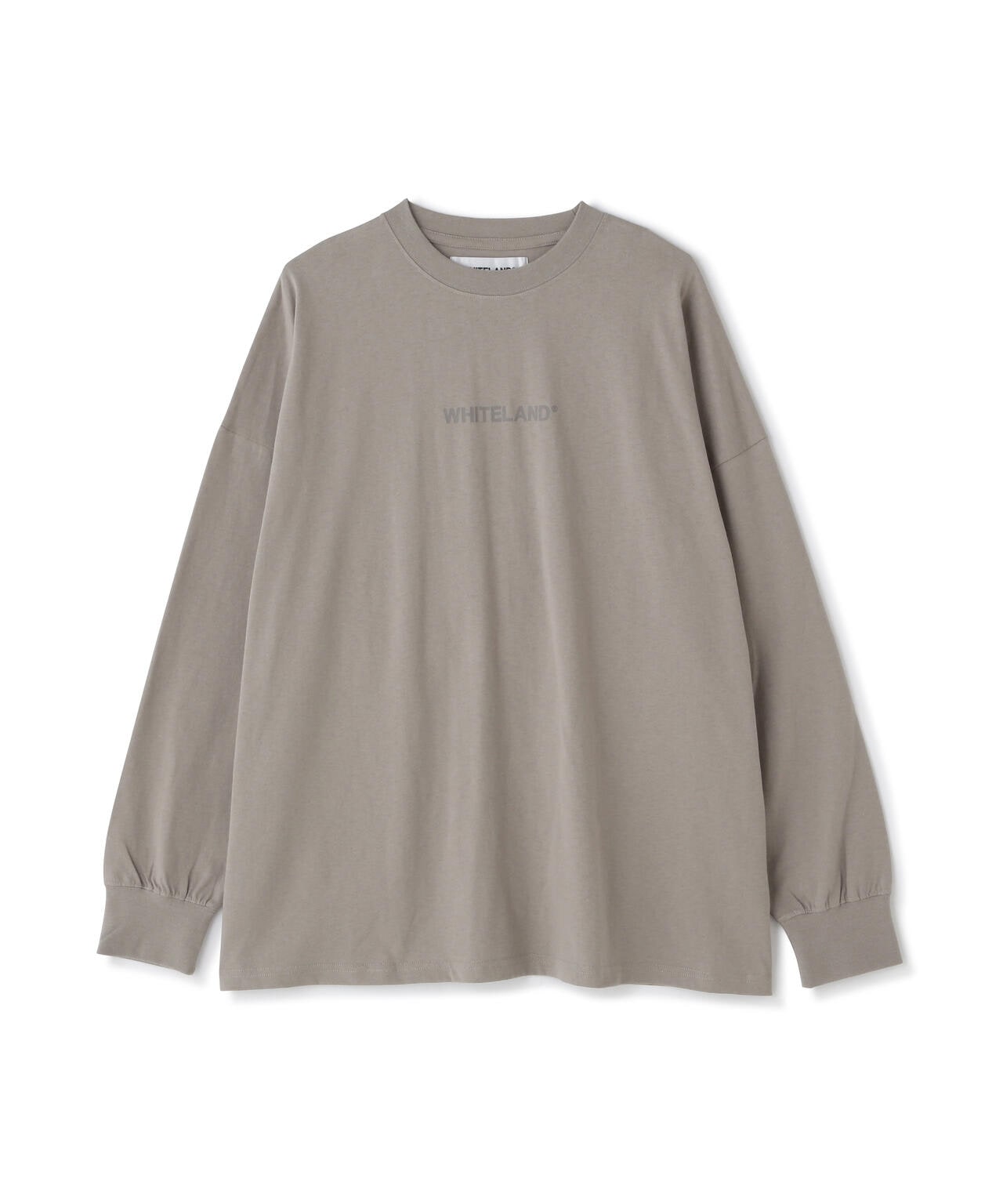 【WEB&DEPOT限定】WHITELAND/ホワイトランド/LOGO LST/ロゴロングスリーブT