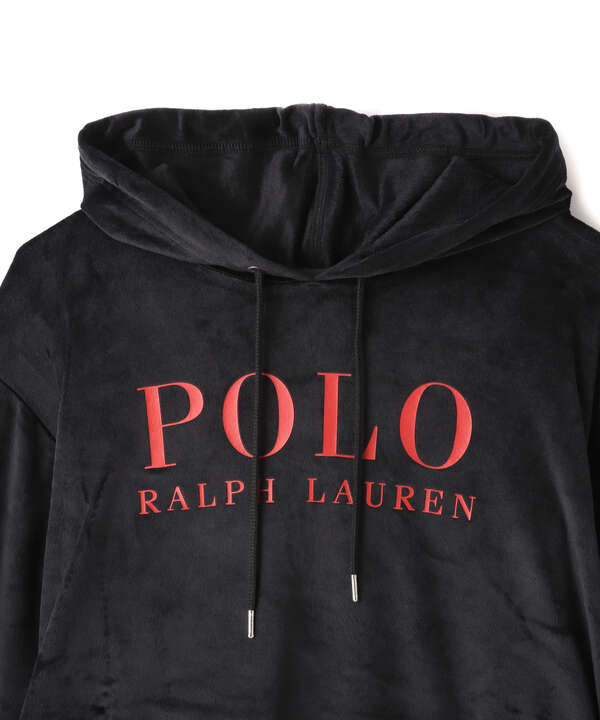 POLO RALPH LAUREN/ポロラルフローレン/BRUSHED VELOUR L/S HOODIE/ベロアパーカー