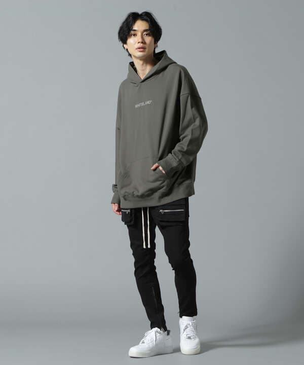 【WEB&DEPOT限定】WHITELAND/ホワイトランド/LOGO SWT HOODIE/ロゴ