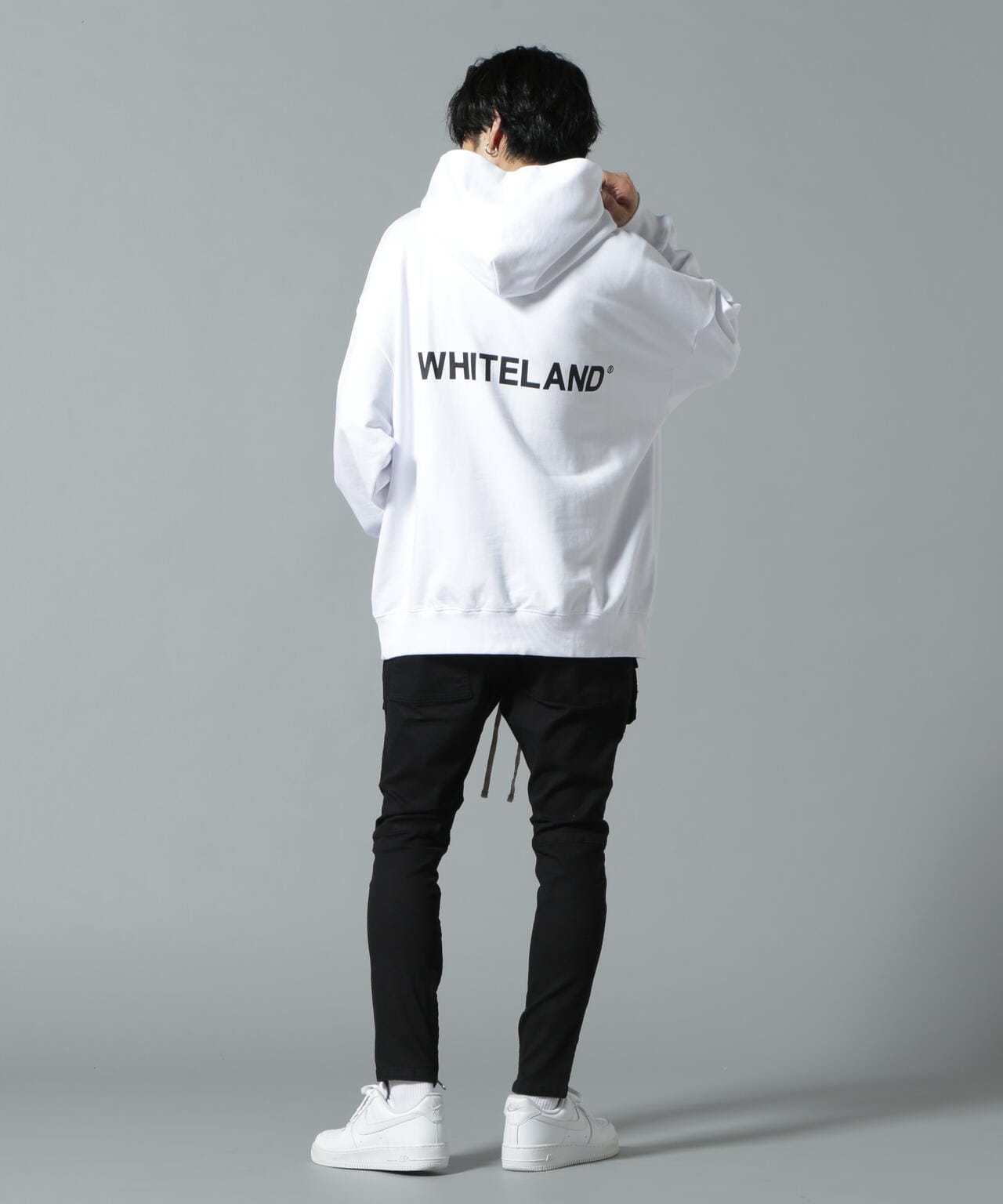 【WEB&DEPOT限定】WHITELAND/ホワイトランド/LOGO SWT HOODIE/ロゴ