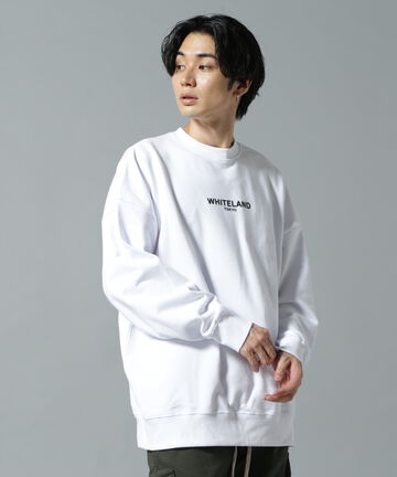 【WEB＆DEPOT限定】WHITELAND/ホワイトランド/TOKYO SWT CN/クルーネック