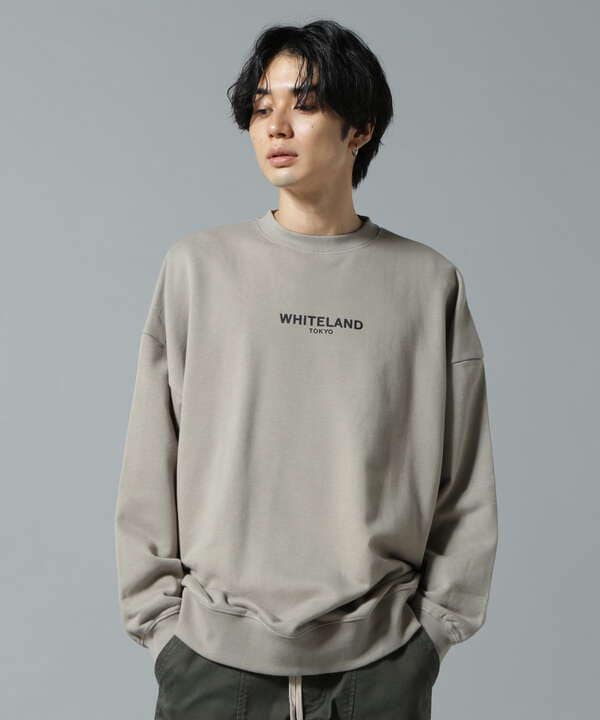 【WEB＆DEPOT限定】WHITELAND/ホワイトランド/TOKYO SWT CN/クルーネック