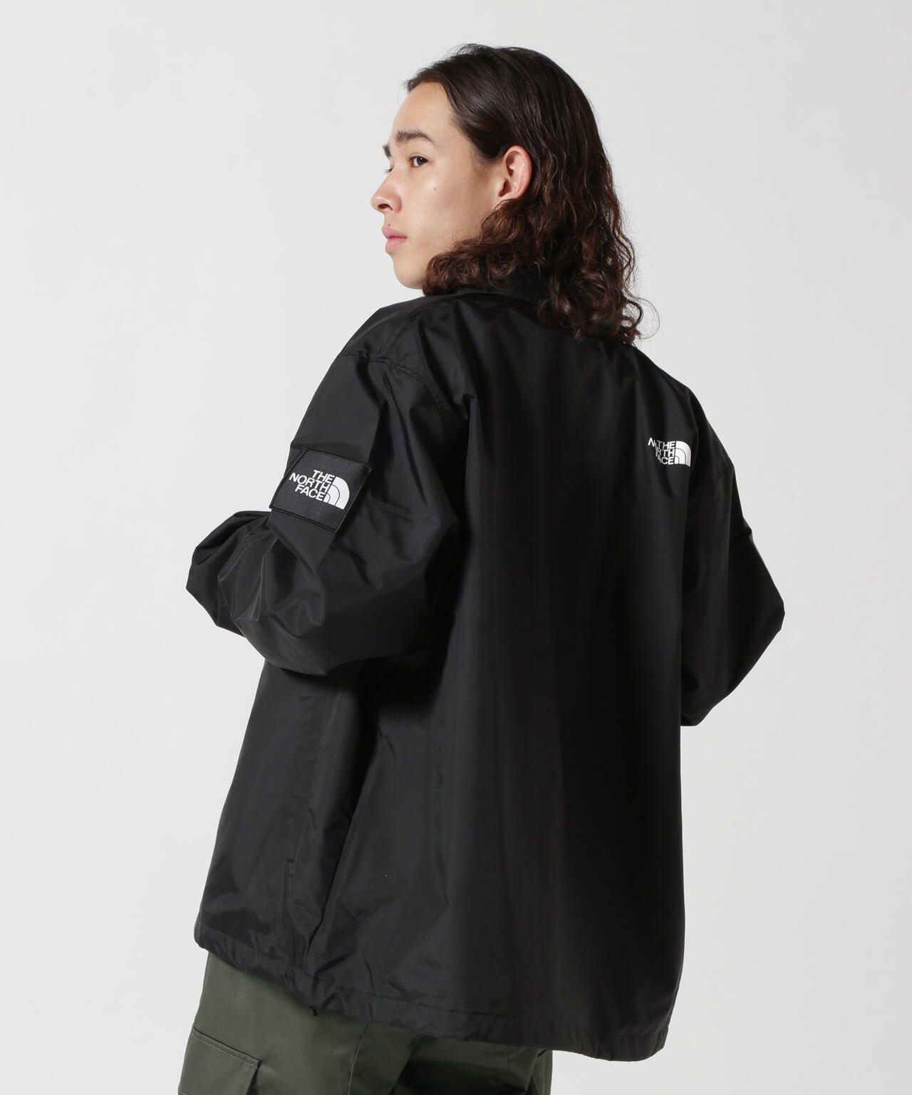 THE NORTH FACE コーチジャケット BLACK サイズS