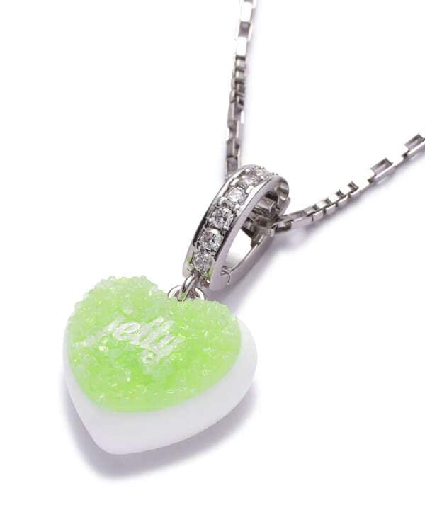 MIKSHIMAI/ミクシマイ /HEART SUGAR JELLY NECKLACE/ネックレス