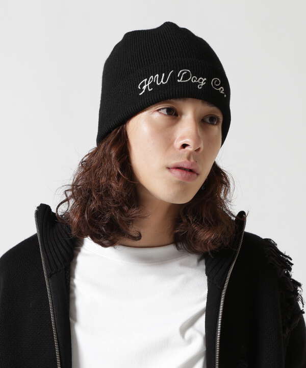 THE H.W.DOG&CO./ザエイチダブリュードッグアンドコー/CHAIN 40S BEANIE/ニットキャップ