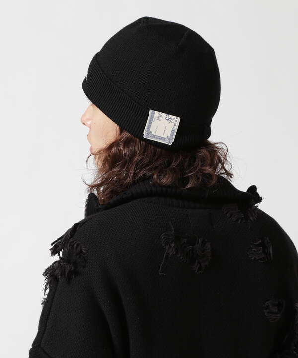 THE H.W.DOG&CO./ザエイチダブリュードッグアンドコー/CHAIN 40S BEANIE/ニットキャップ