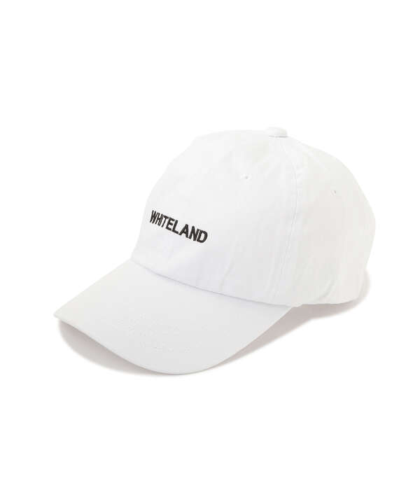【WEB&DEPOT限定】WHITELAND/ホワイトランド/EMB CAP/ロゴ刺繍キャップ