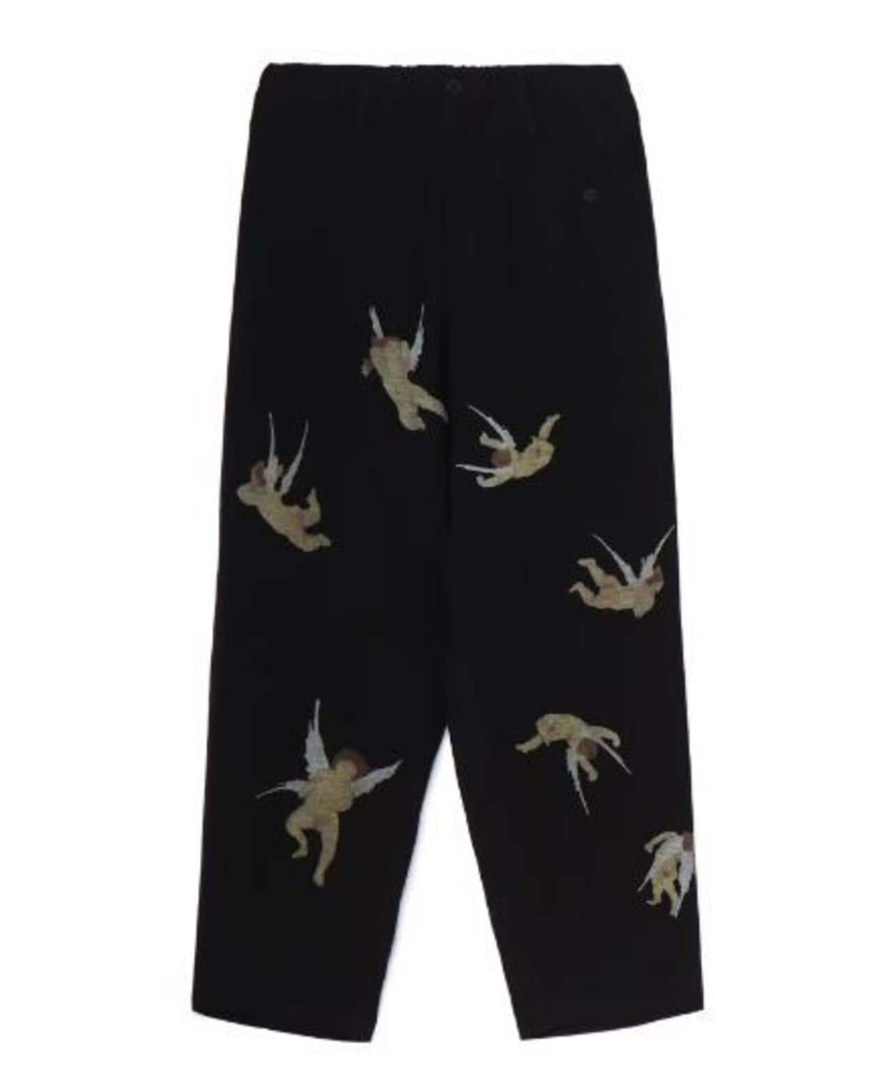 YohjiYamamoto/ヨウジヤマモト/ANGEL PRINT PANTS