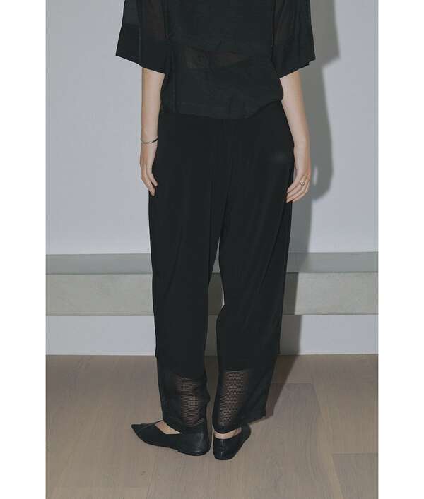 MANOF/マノフ/SHEER HEM PANTS