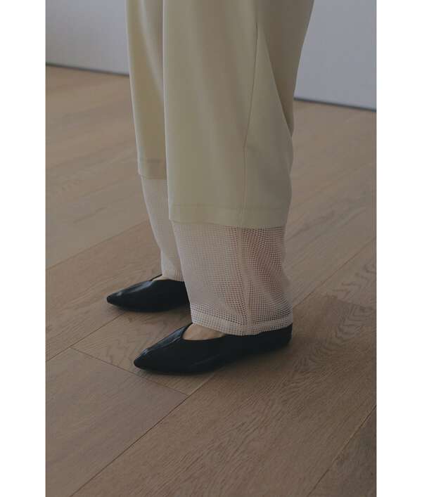 MANOF/マノフ/SHEER HEM PANTS