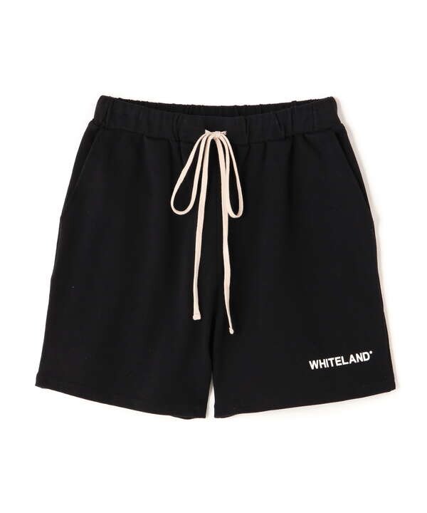 WEB&DEPOT限定/WHITELAND/ホワイトランド/OWL/LOGO SWT SHORTS/ロゴ スウェットショーツ