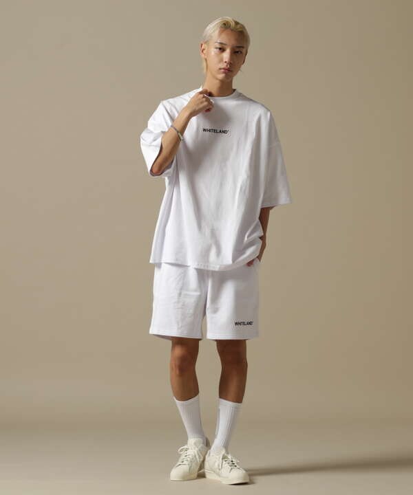 WEB&DEPOT限定/WHITELAND/ホワイトランド/OWL/LOGO SWT SHORTS/ロゴ スウェットショーツ