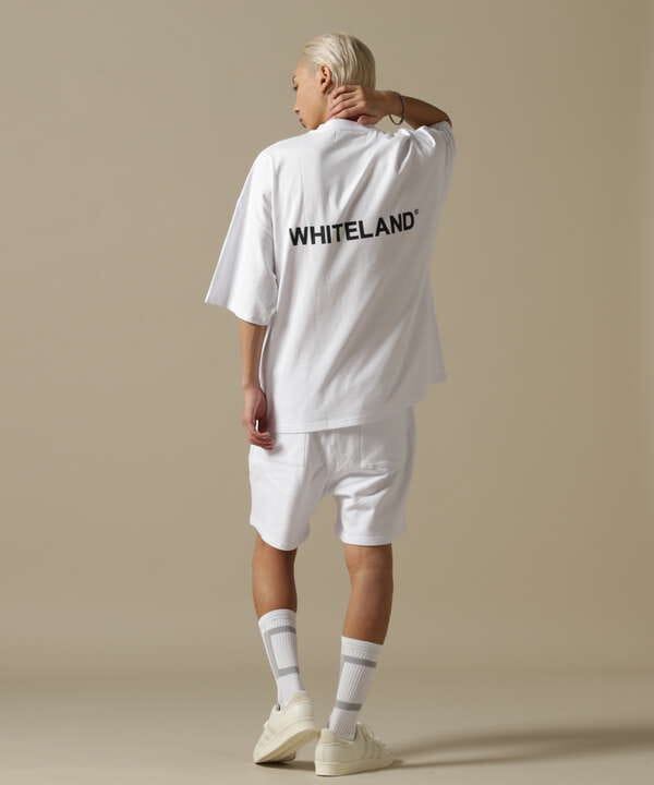 WEB&DEPOT限定/WHITELAND/ホワイトランド/OWL/LOGO SWT SHORTS/ロゴ スウェットショーツ