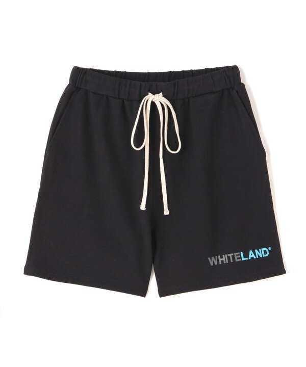 WEB&DEPOT限定/WHITELAND/ホワイトランド/OWL/COLOR LOGO SWT SHORTS/カラーロゴショーツ