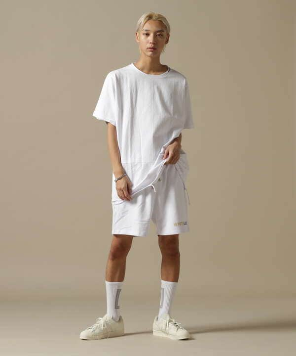 WEB&DEPOT限定/WHITELAND/ホワイトランド/OWL/COLOR LOGO SWT SHORTS/カラーロゴショーツ