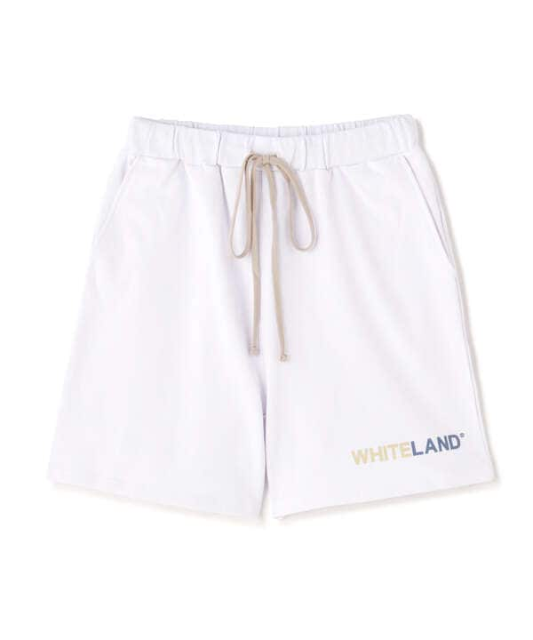 WEB&DEPOT限定/WHITELAND/ホワイトランド/OWL/COLOR LOGO SWT SHORTS/カラーロゴショーツ