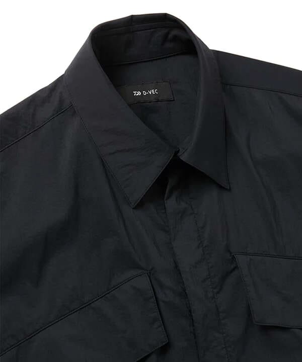 D-VEC/ディーベック/RECYCLED NYLON S/S SHIRT JACKET