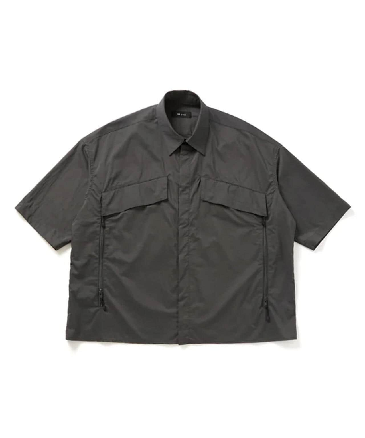 D-VEC/ディーベック/RECYCLED NYLON S/S SHIRT JACKET