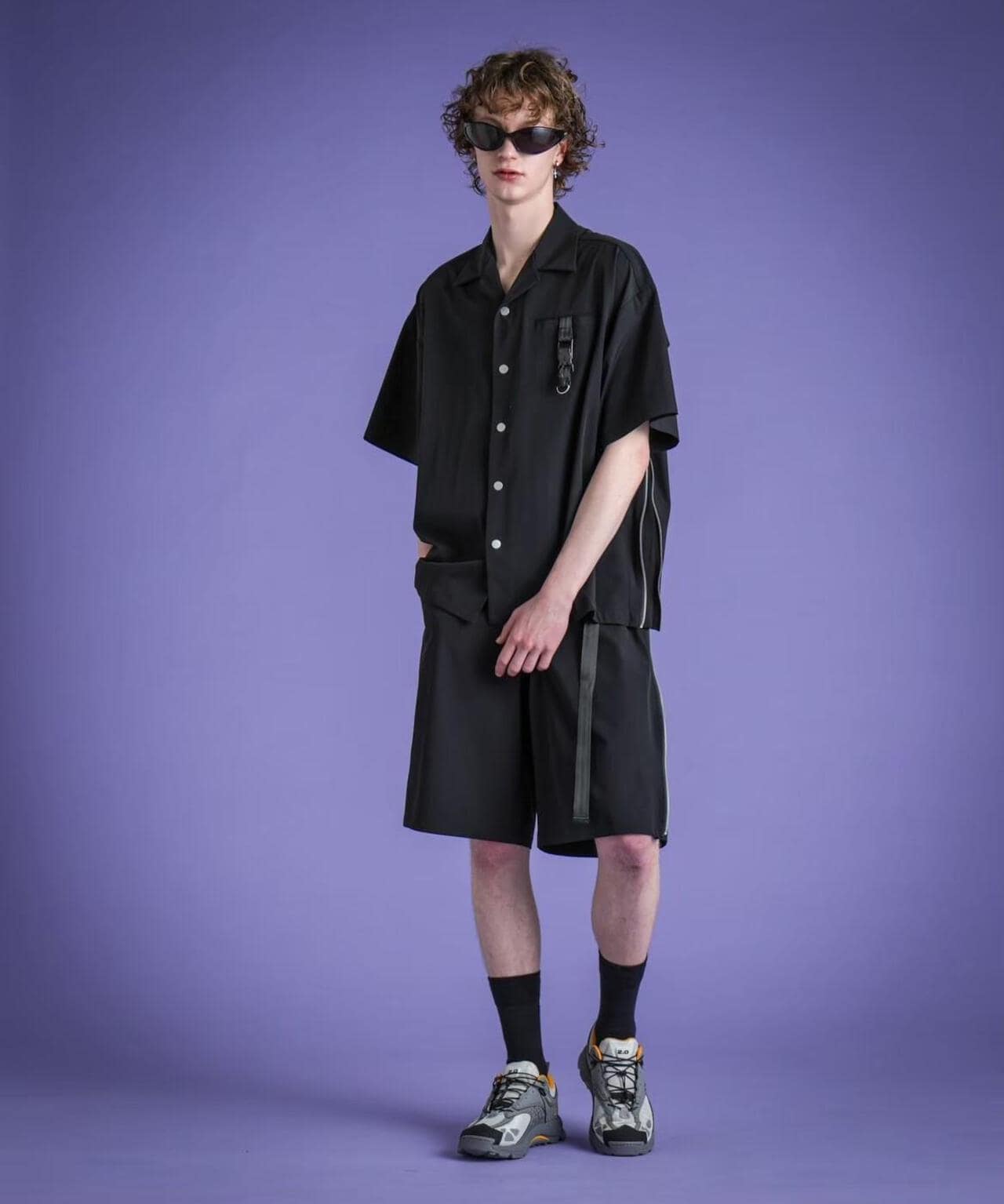 DankeSchon/ダンケシェーン/PREMIUM撥水SN SIDE ZIP S/S SHIRTS