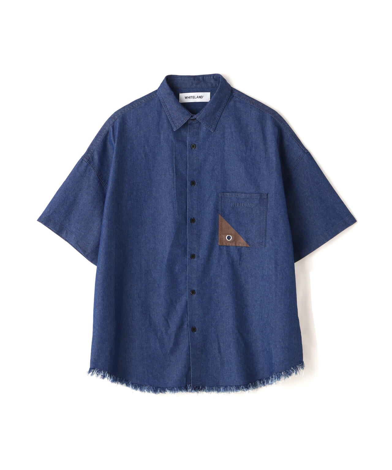 【WEB&DEPOT限定】WHITELAND/OWL/DENIM S/S SHIRT