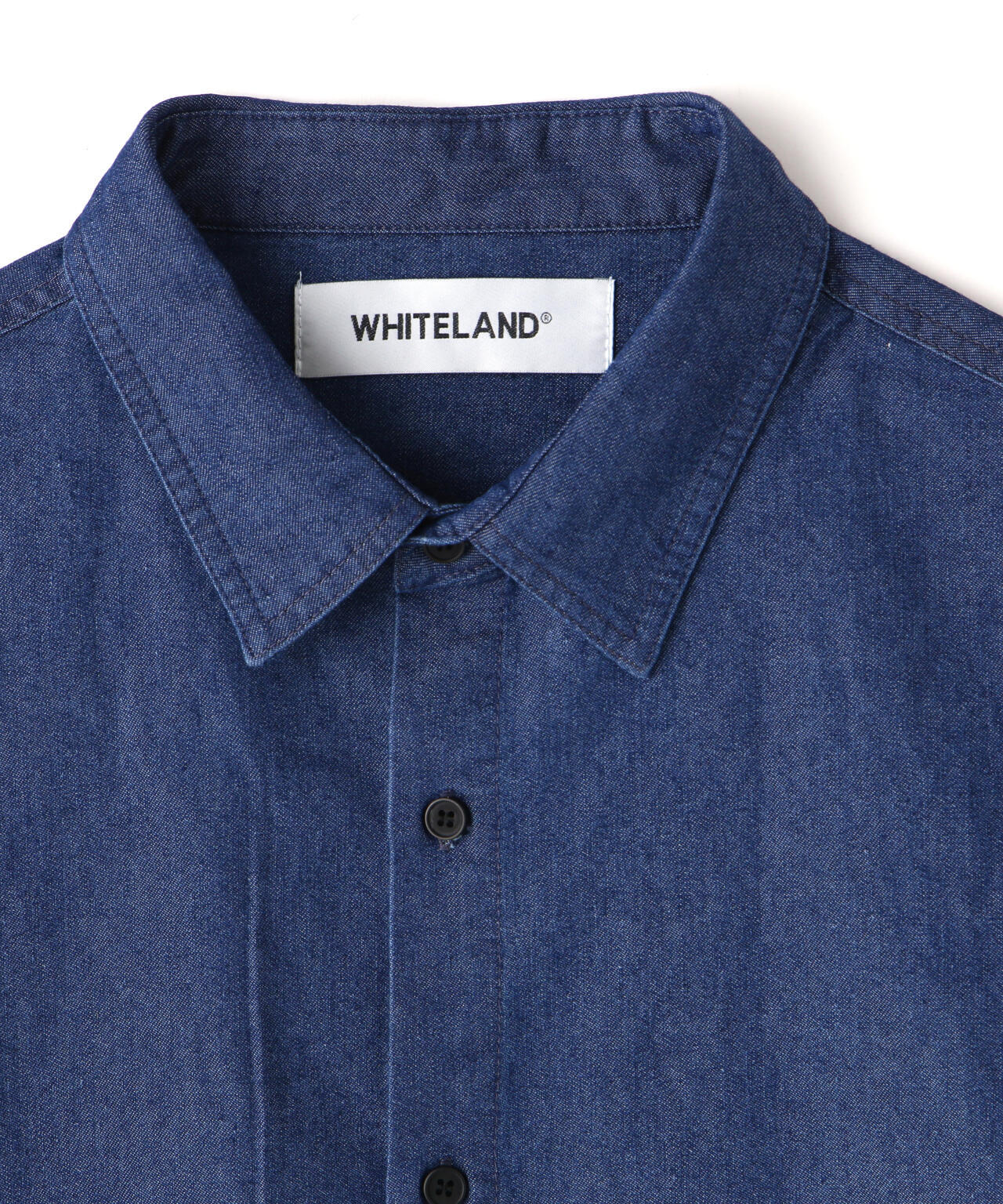 【WEB&DEPOT限定】WHITELAND/OWL/DENIM S/S SHIRT