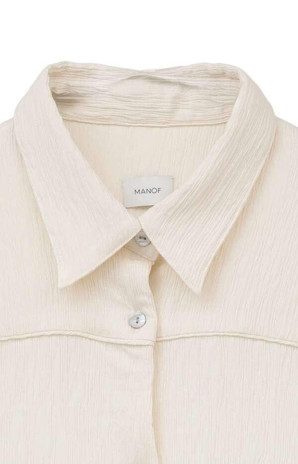 MANOF/マノフ/WASHER OVER SHIRT