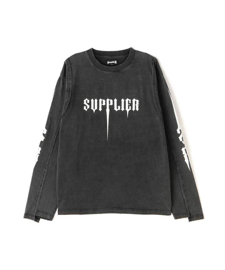 SUPPLIER/サプライヤー/LAYERING LONG SLEEEVE TEE