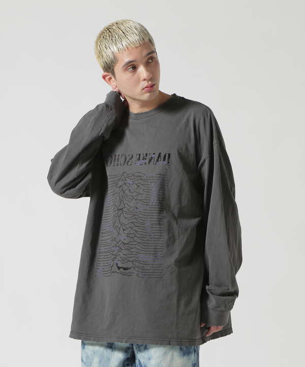 DankeSchon/ダンケシェーン/PIGMENT PULSE LONGSLEEVE TEE/ロンT