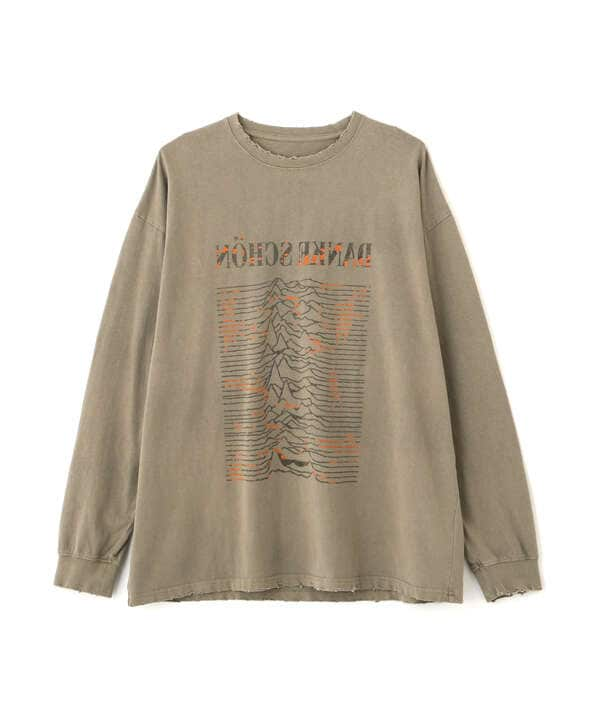 DankeSchon/ダンケシェーン/PIGMENT PULSE LONGSLEEVE TEE/ロンT