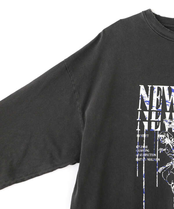 DankeSchon/ダンケシェーン/PIGMENT NEW LONGSLEEVE TEE/ロンT