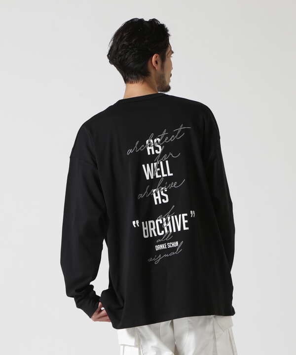 DankeSchon×A4A/ダンケシェーン×エーフォーエーAS WELL L/S TEE