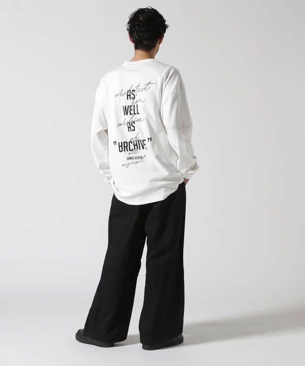 DankeSchon×A4A/ダンケシェーン×エーフォーエーAS WELL L/S TEE