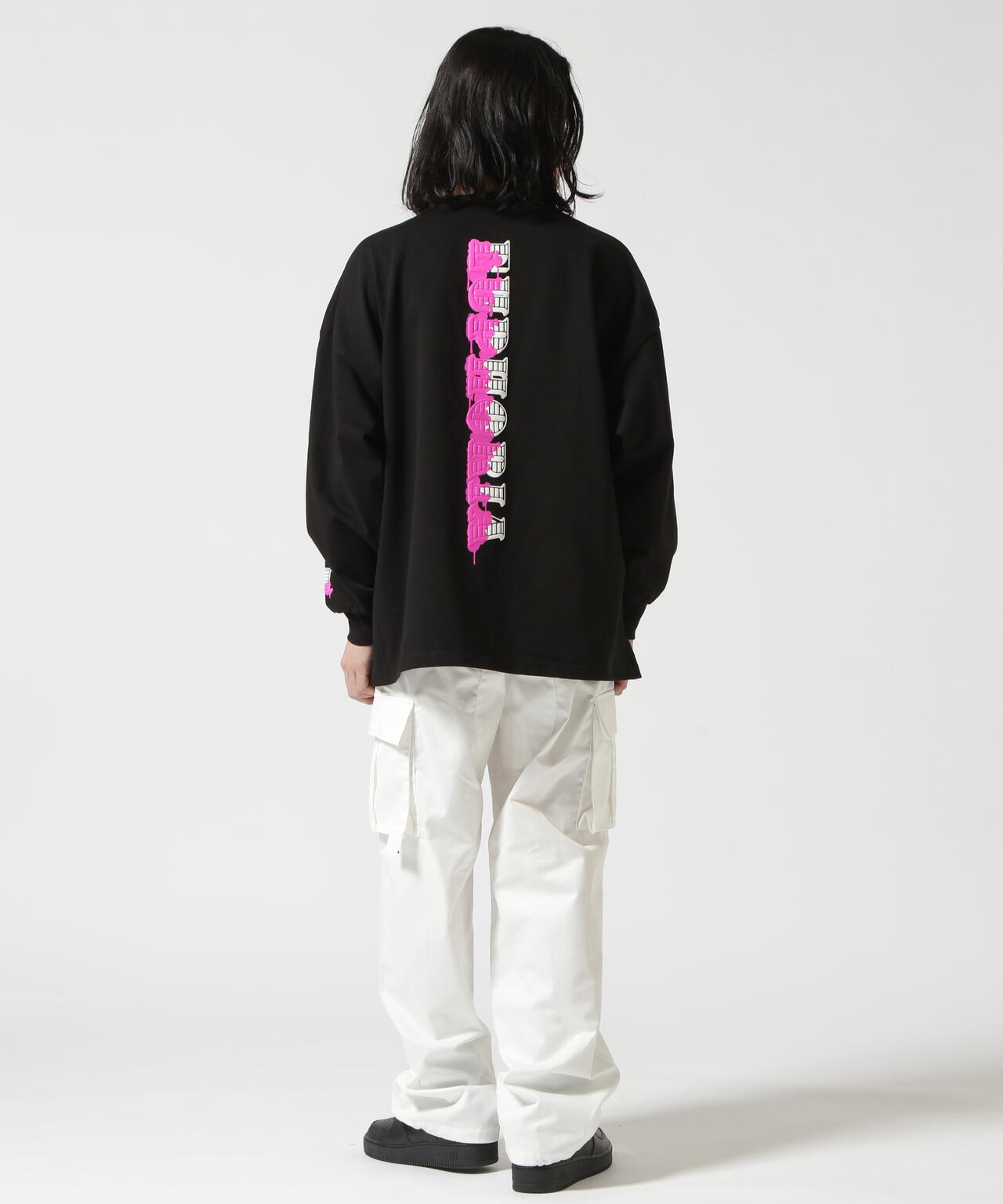 DankeSchon/ダンケシェーン/MY2CENT FOAM RUBBER LONG SLEEVE TEE 