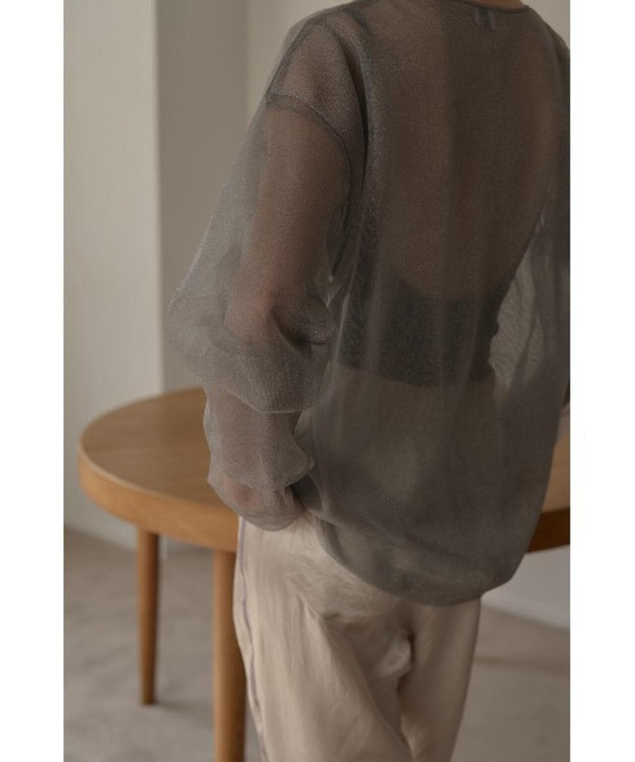 MANOF/マノフ/DOUBLE LAYERED KNIT