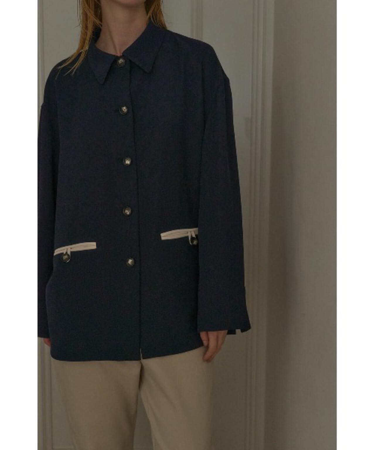 MANOF/マノフ/ENGLAND WORKER JACKET SHIRT