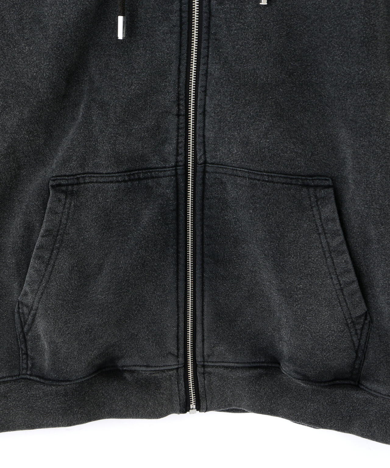 Supplier/EXCLUSIVE STUDS CROSS ZIP HOODIE BLACK